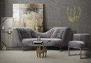 Eva Grey Velvet Sofa