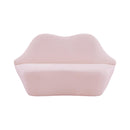 Lips Blush Velvet Settee