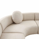 Broohah Beige Linen Sectional - UK