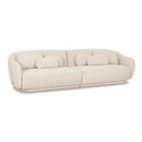 Misty Cream Boucle Modular 4-Seater Sofa