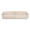 Misty Cream Boucle Modular 4-Seater Sofa