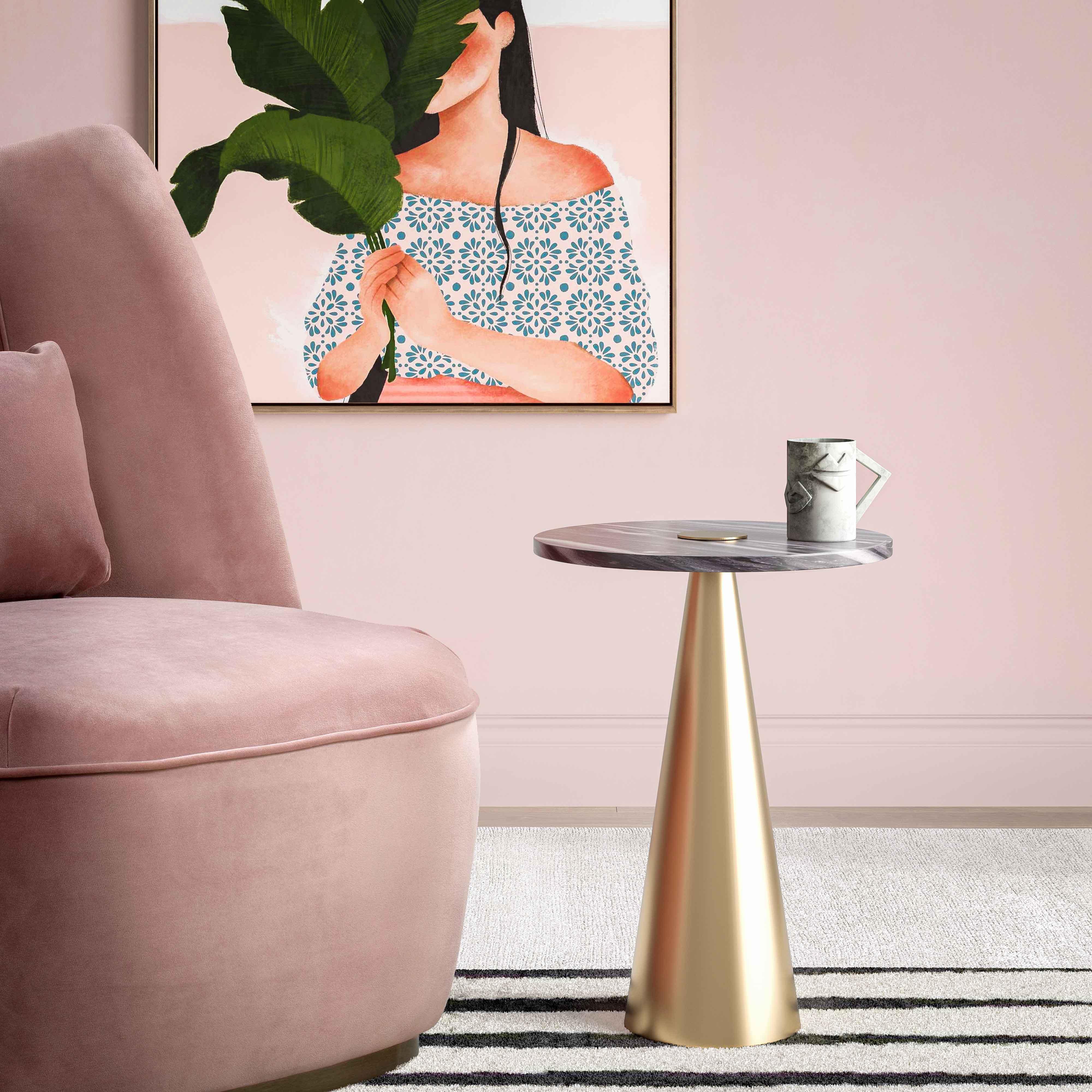 Addyson Marble Side Table - UK