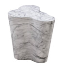 Slab Marble Short Side Table - UK