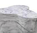 Slab Marble Short Side Table - UK
