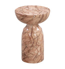 Rue Sunset Marble Side Table - UK