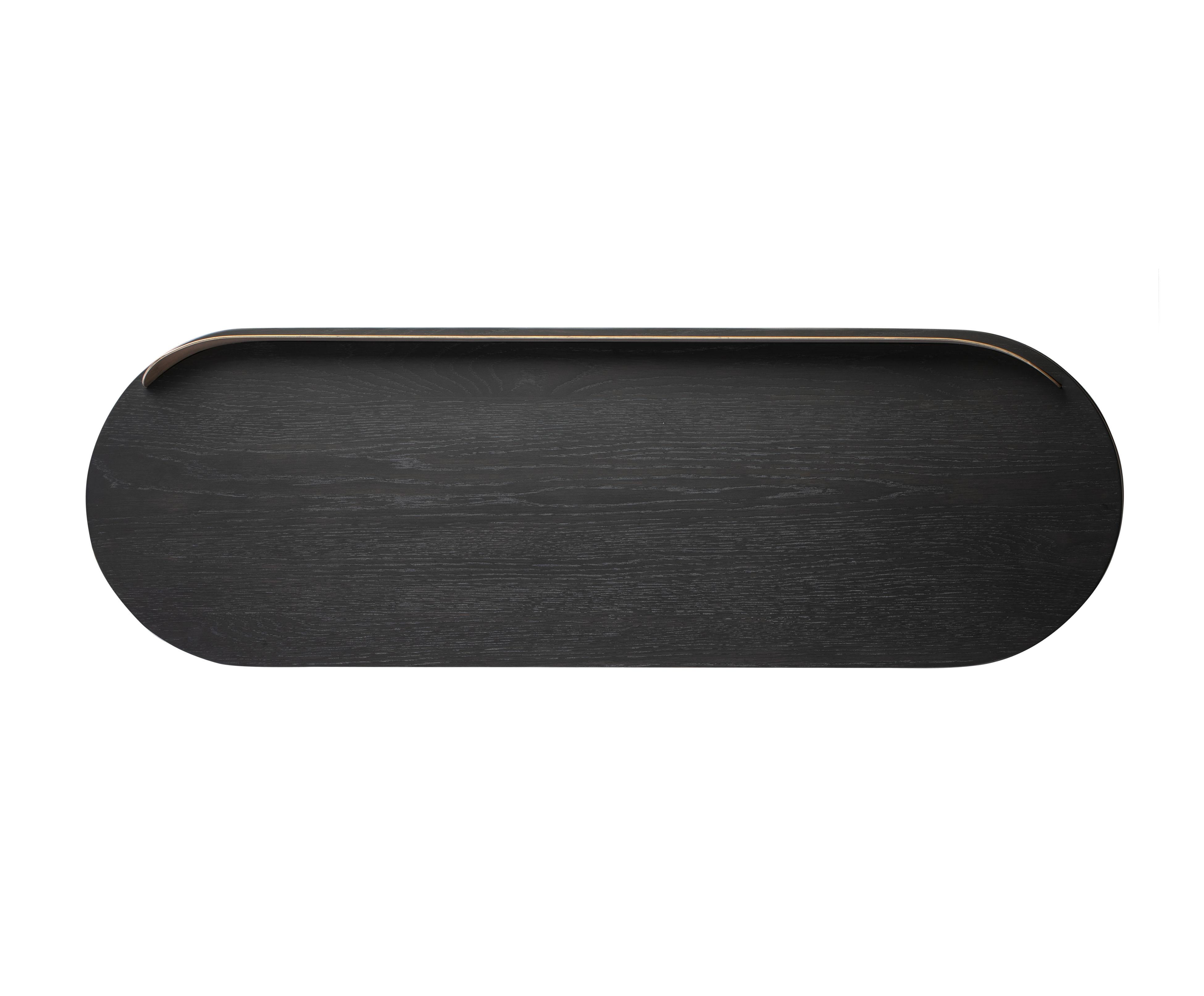 Braden Black Desk/Console Table - UK