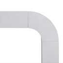 Hump White Console Table - UK