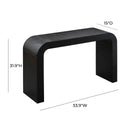 Hump Black Console Table - UK