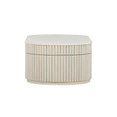 Bella Cream Oval Coffee Table