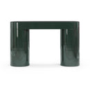 Mira Deep Green High Gloss Console Table