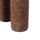 Claire Sedona Brown Knubby Stool - UK