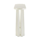 Titan Cream Glossy Console Table