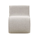 Senna Speckled Grey Boucle Accent Chair - UK