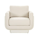 Rhonnie Cream Monotone Armchair - UK
