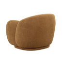 Misty Brown Boucle Accent Chair - UK