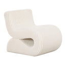 Senna Cream Oversized Corduroy Accent Chair