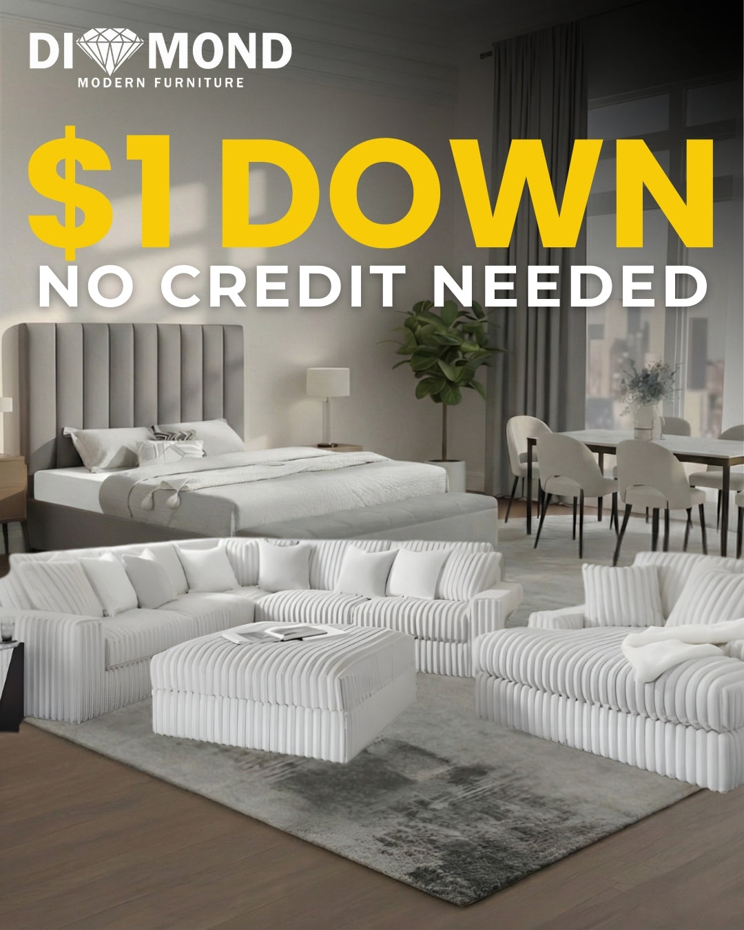 Stupendous 3 ROOM PACKAGE