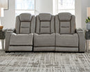 The Man-Den PWR REC Sofa with ADJ Headrest