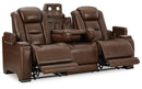 The Man-Den PWR REC Sofa with ADJ Headrest