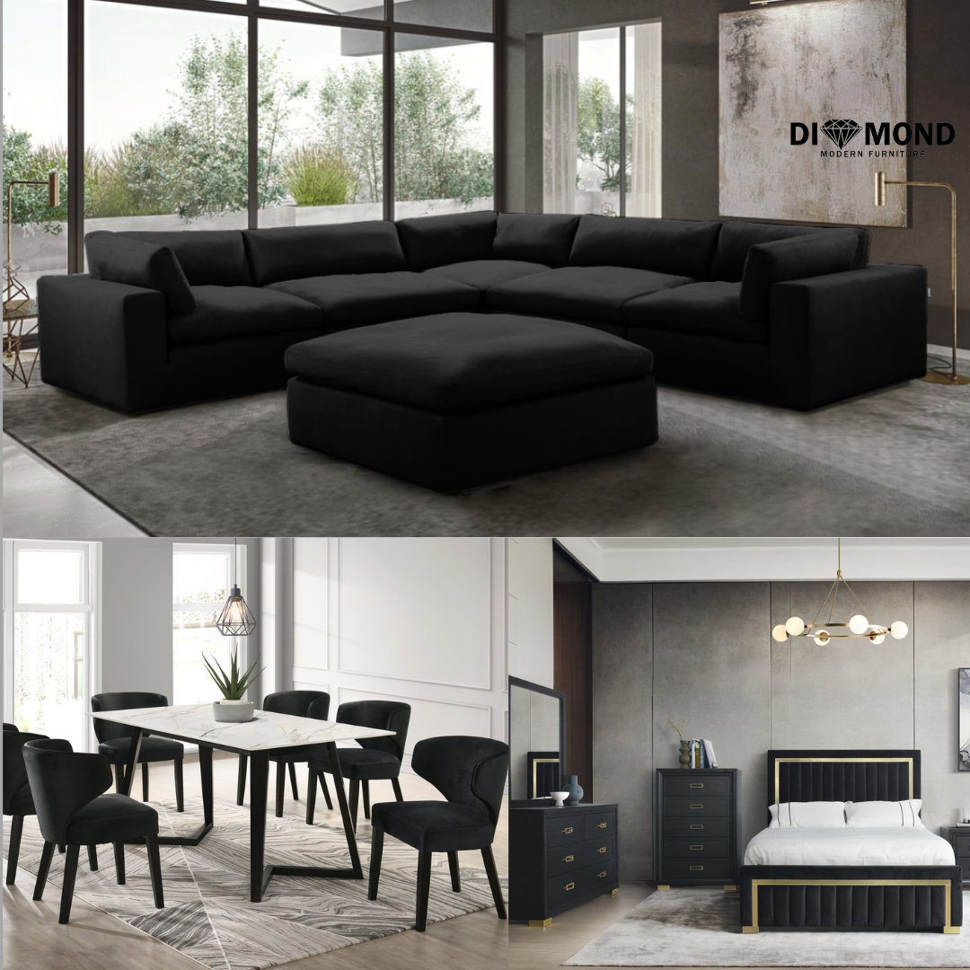 XL Cloud Black 3 Room Package