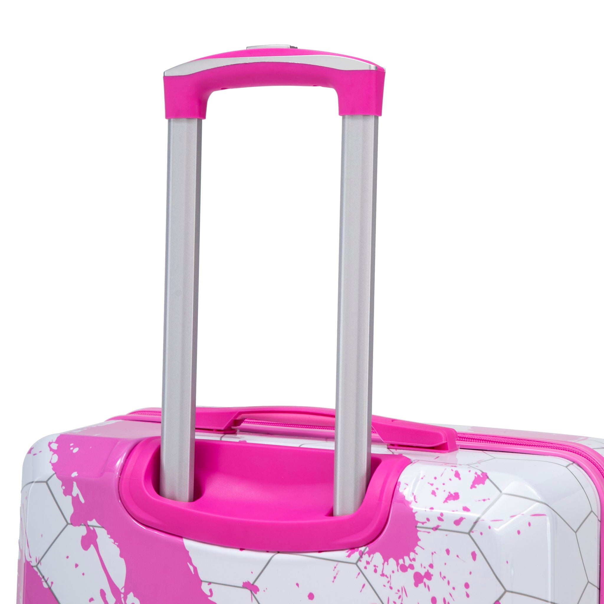 Luggage With Combination Lock, Lightweight Carry-On Suitcase