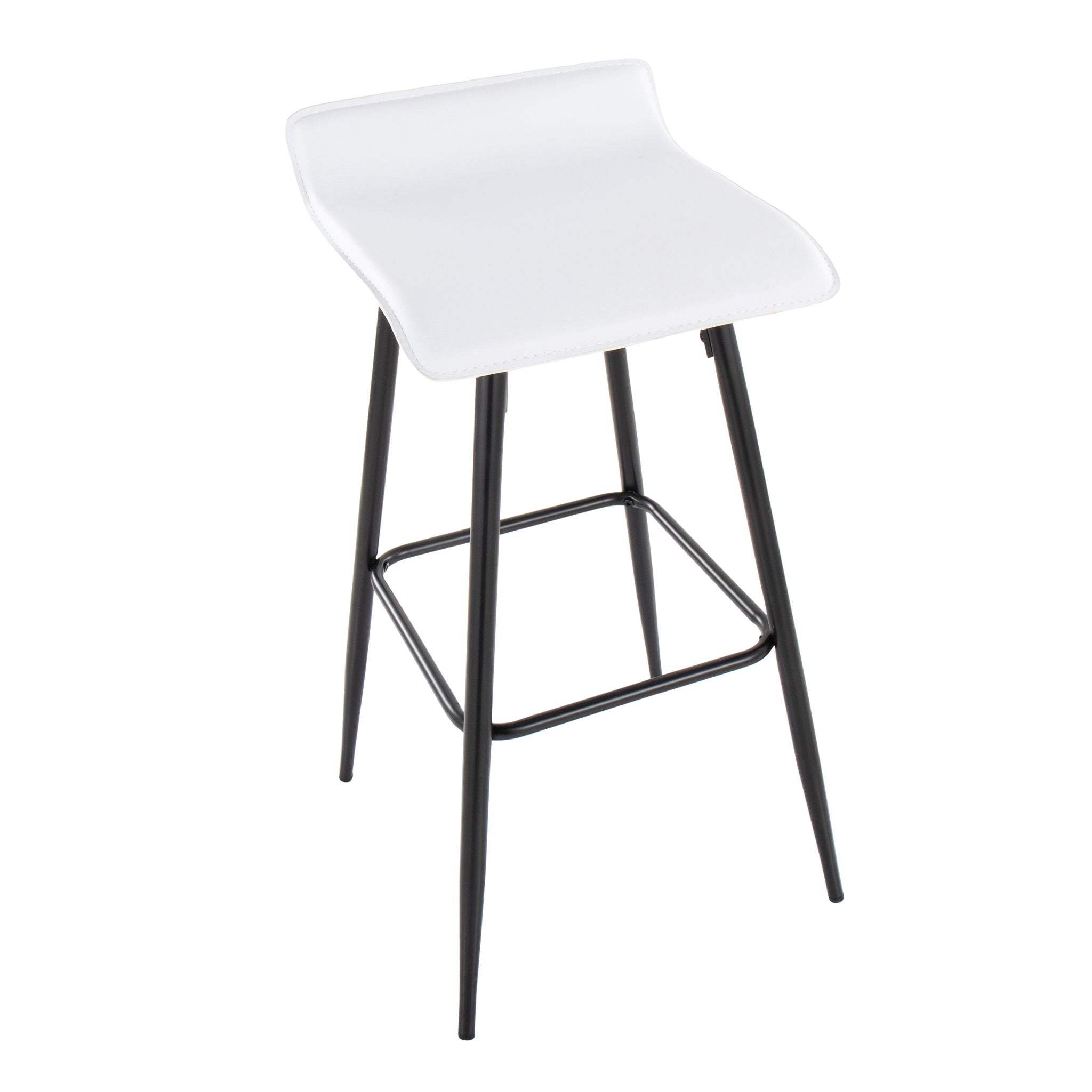Ale - Contemporary Fixed-Height Bar Stool (Set of 2)