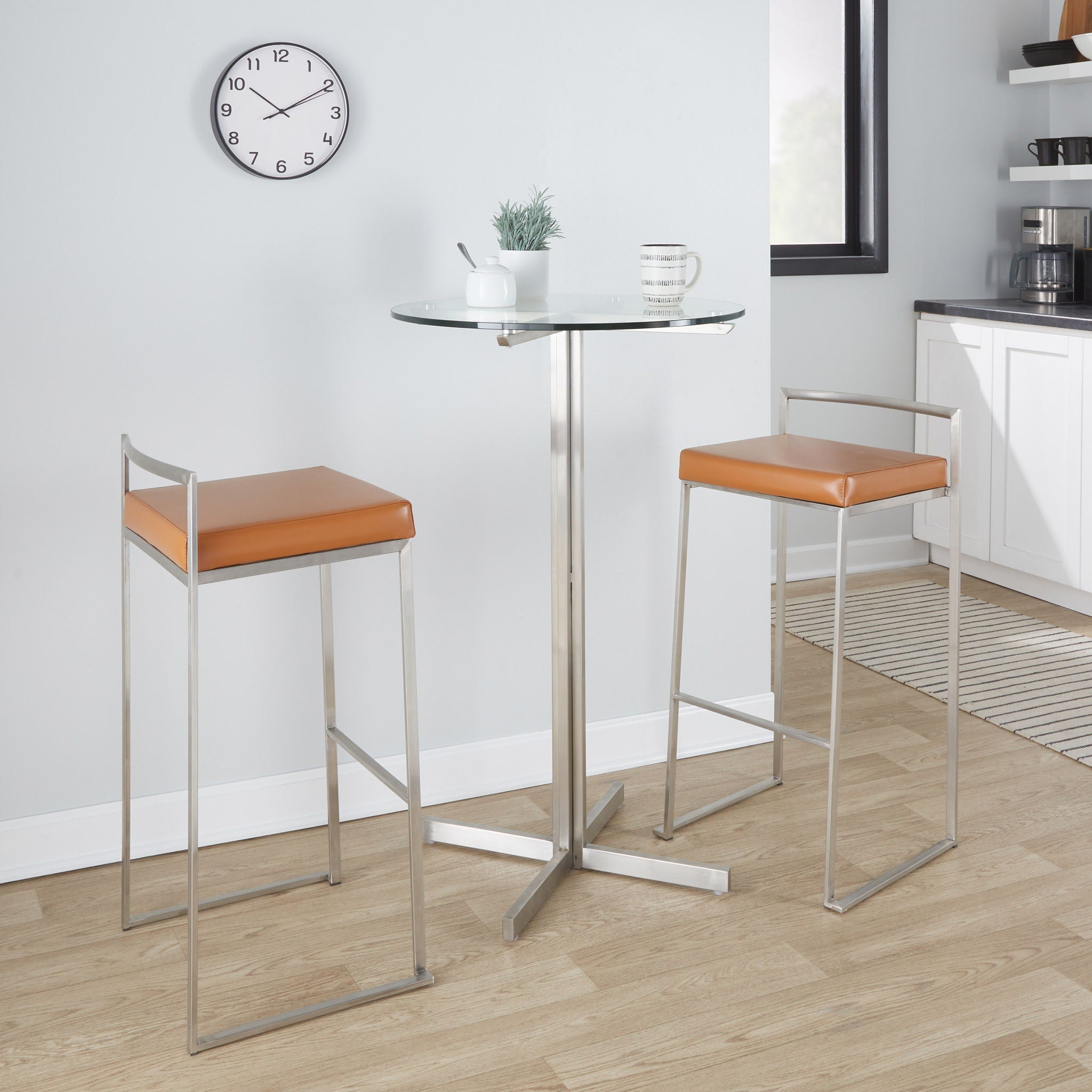 Fuji - Contemporary Stackable Design Barstool