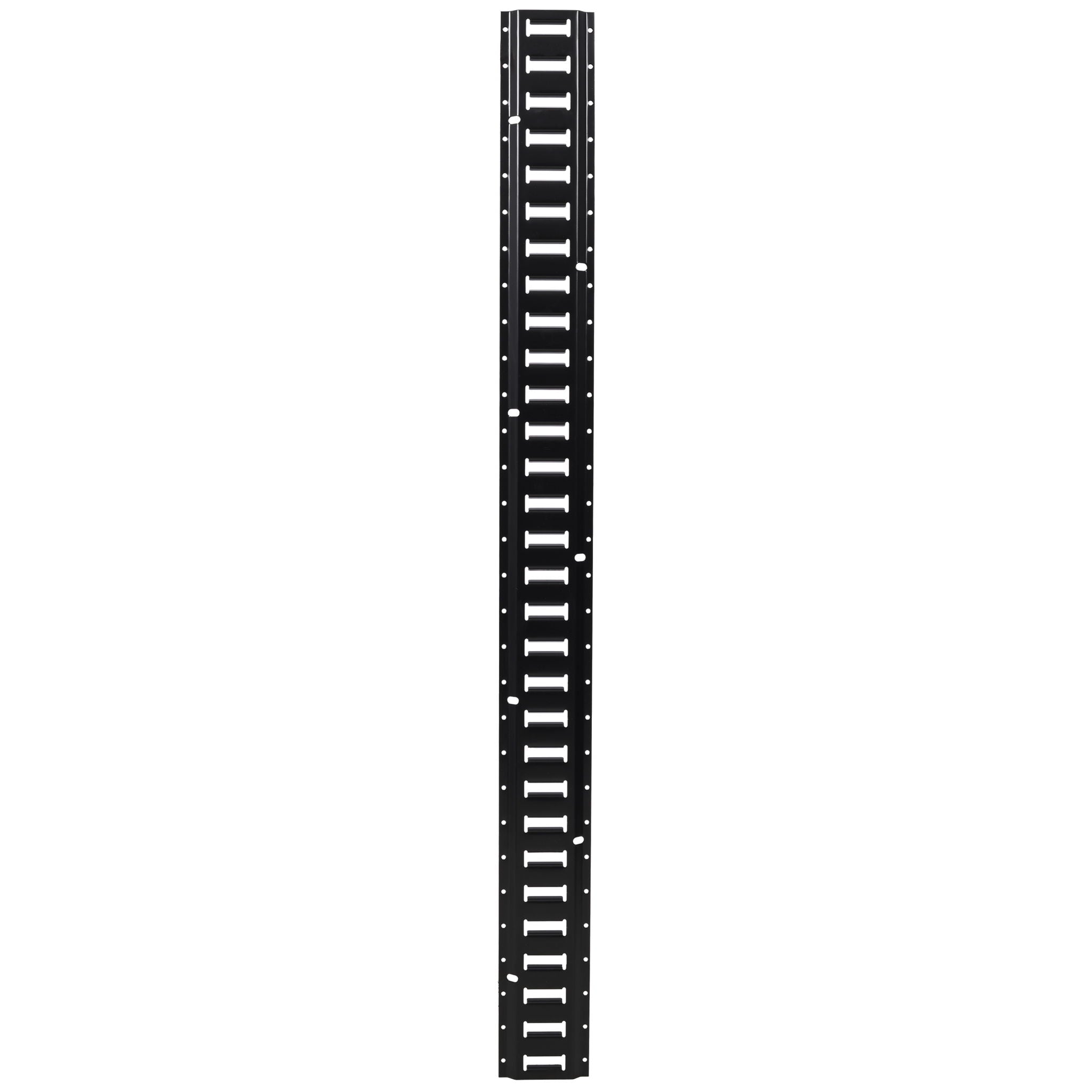 18 Pieces E Track Tie-Down Rail Kit For Trucks, Vans, And Garages With O-Ring Anchors And Ratchet Straps - Black