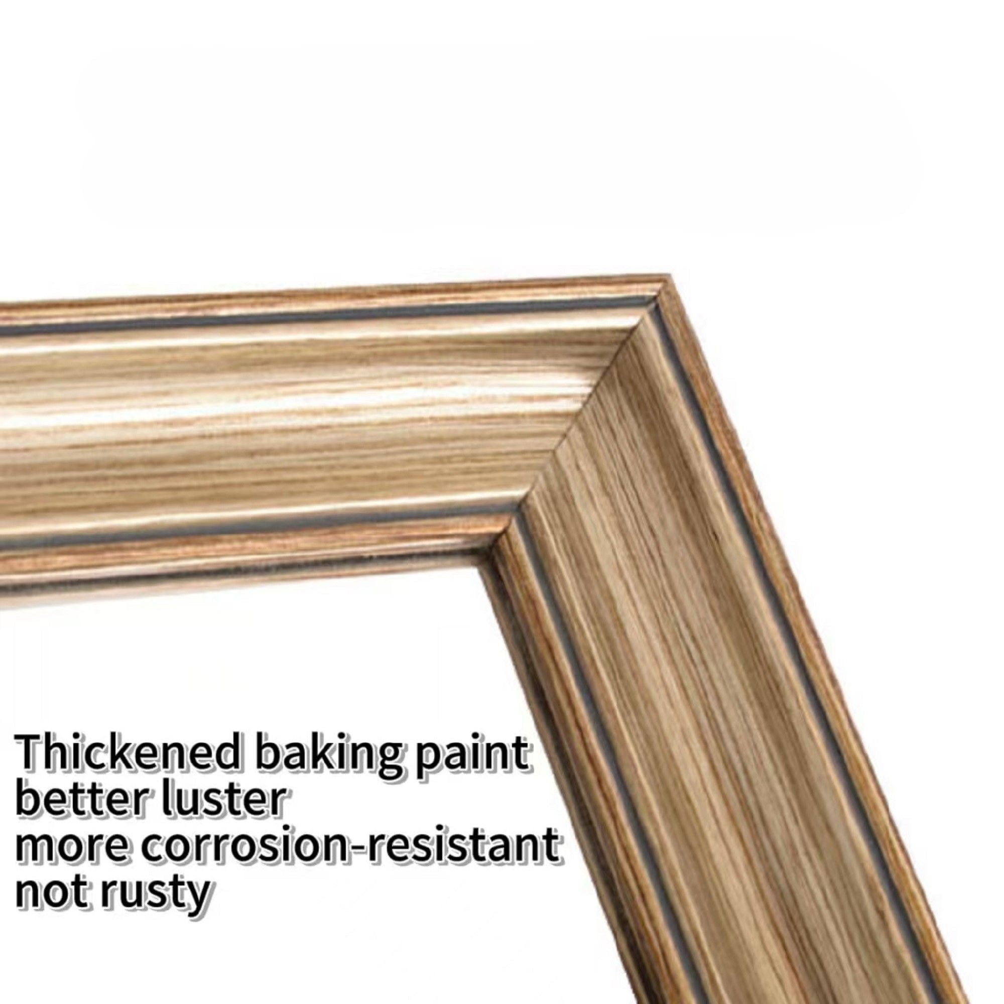 Full-Body Floor Mirror With Frame