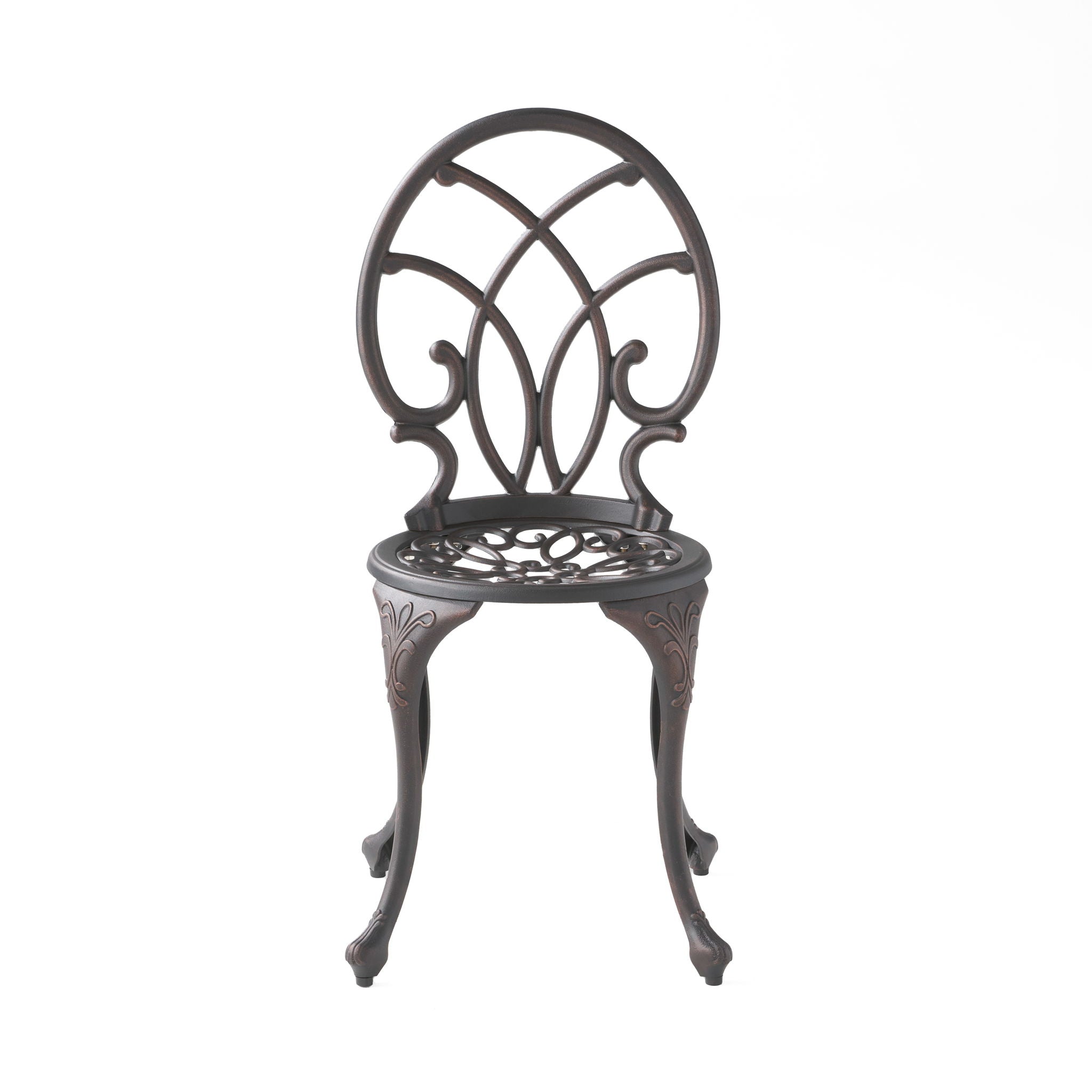 Charleston 3 Pieces Cast Bistro Set - Copper