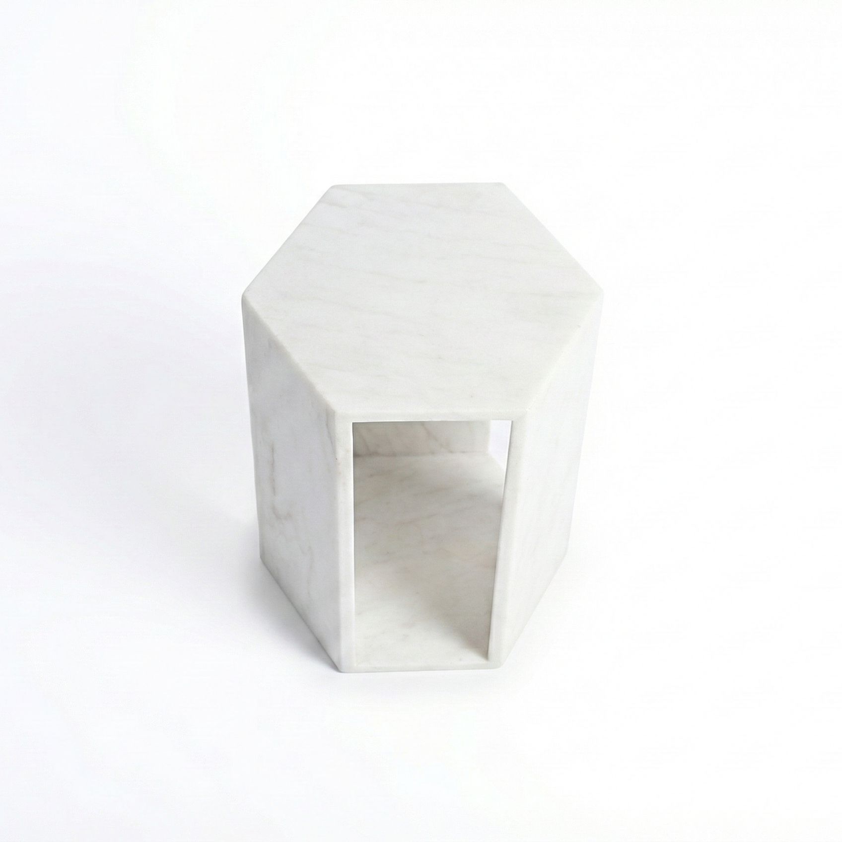 Modern Minimalist Hexagon Side Table