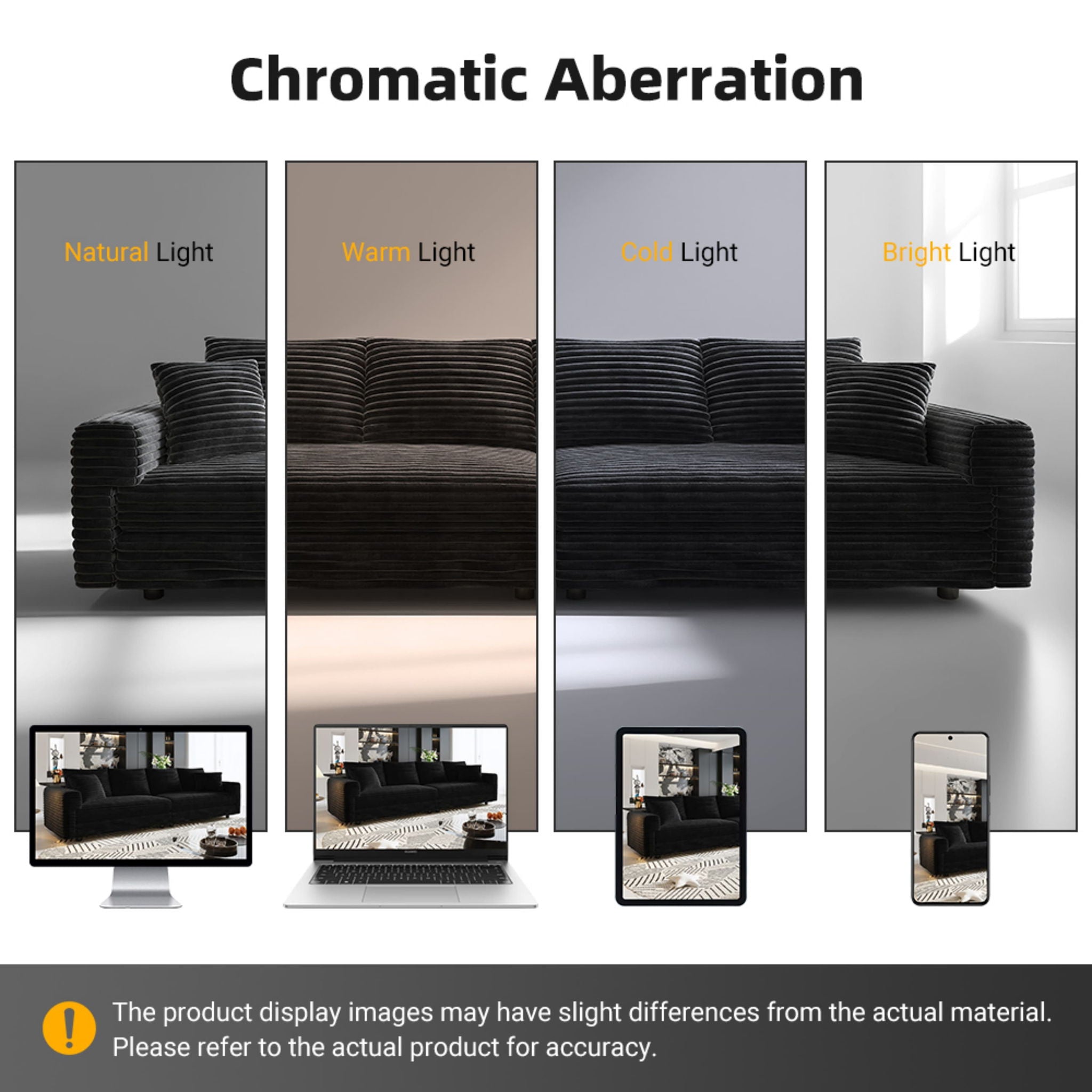 Deep Seat Convertible Sofa With Soft Pillows And Ottomans