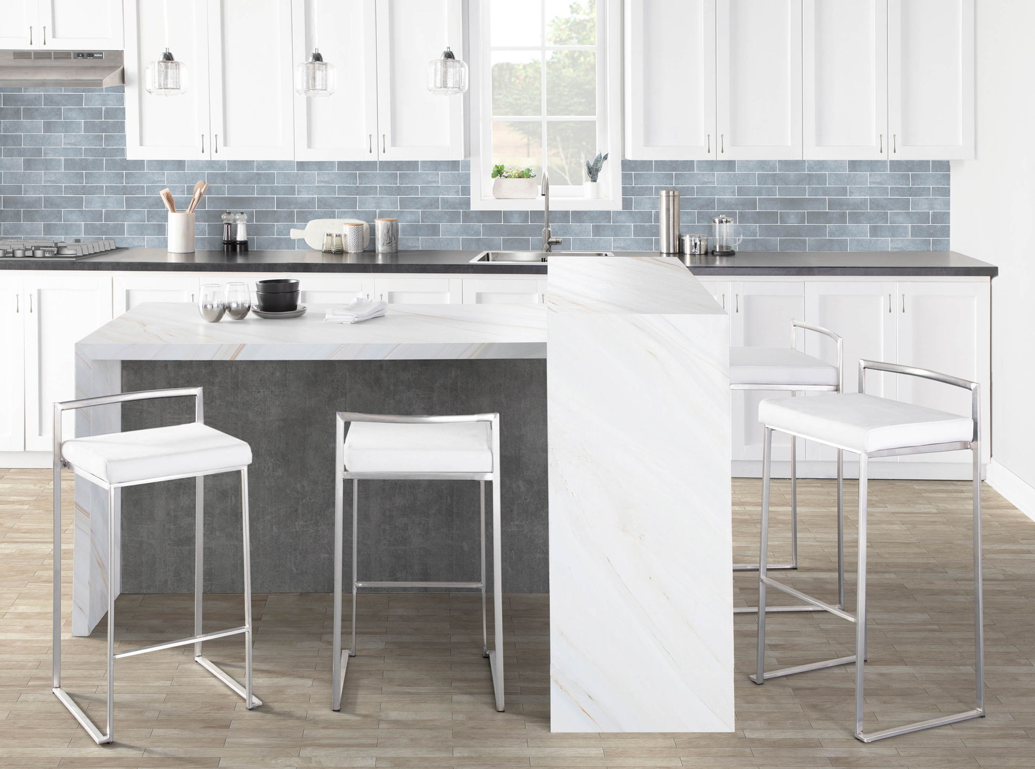 Fuji - Contemporary And Elegant Design Stackable Barstool