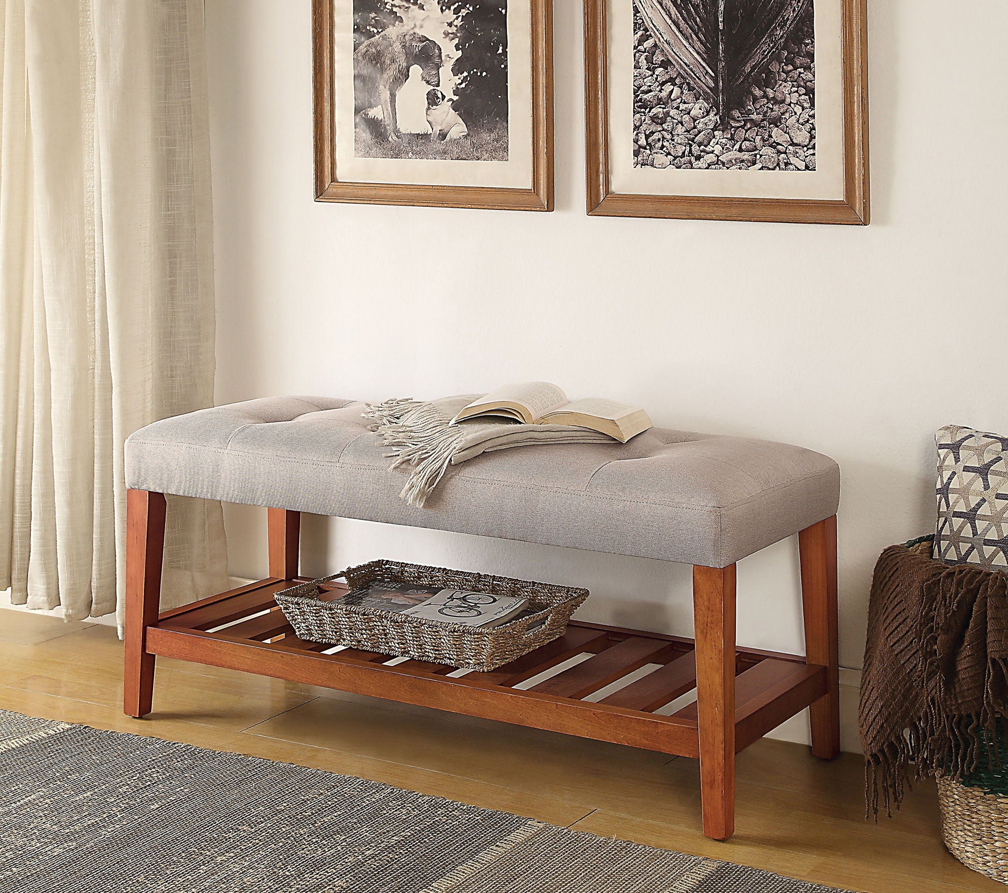 Charla - Upholstered Bench