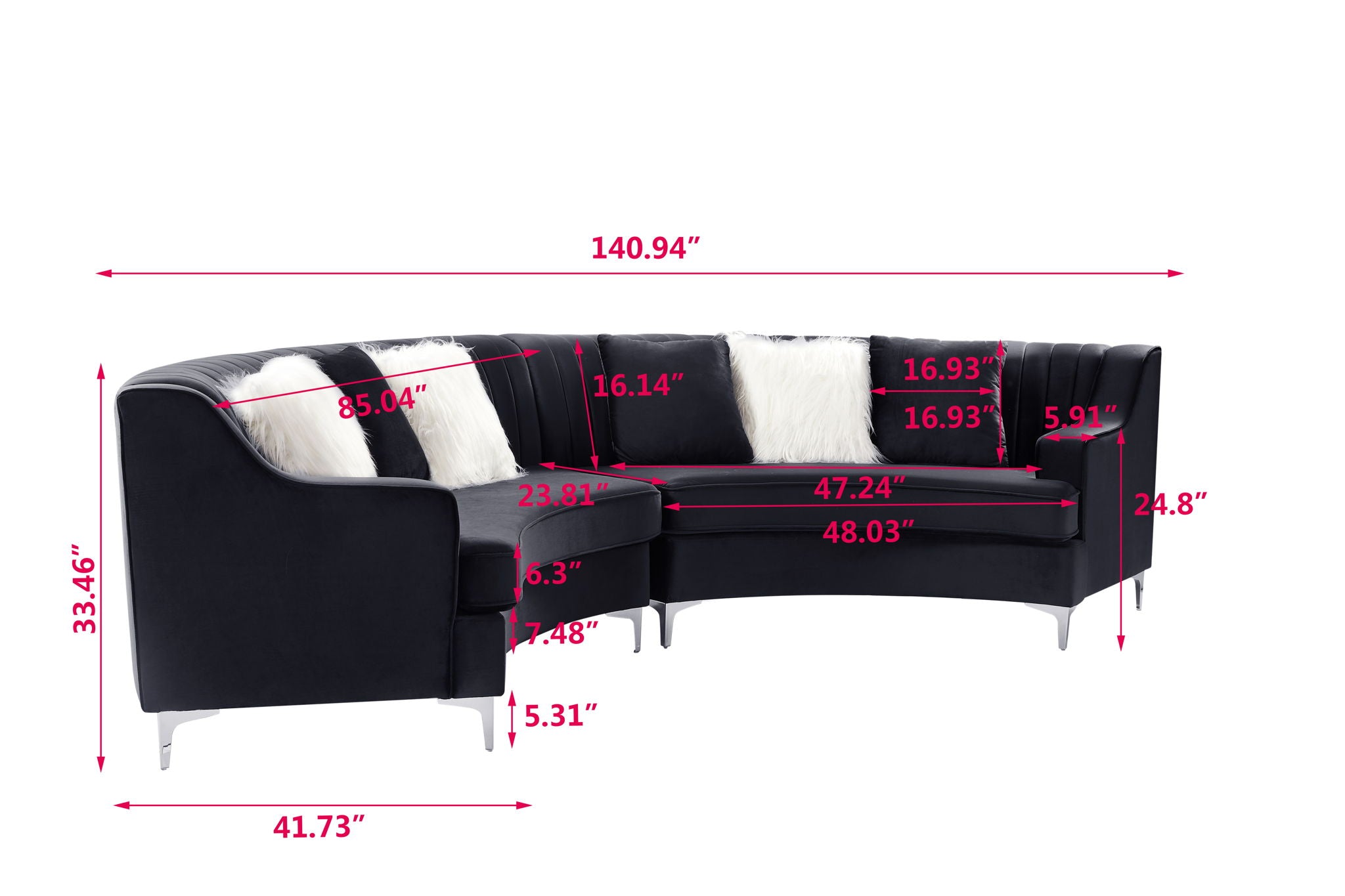 Curved Sofa