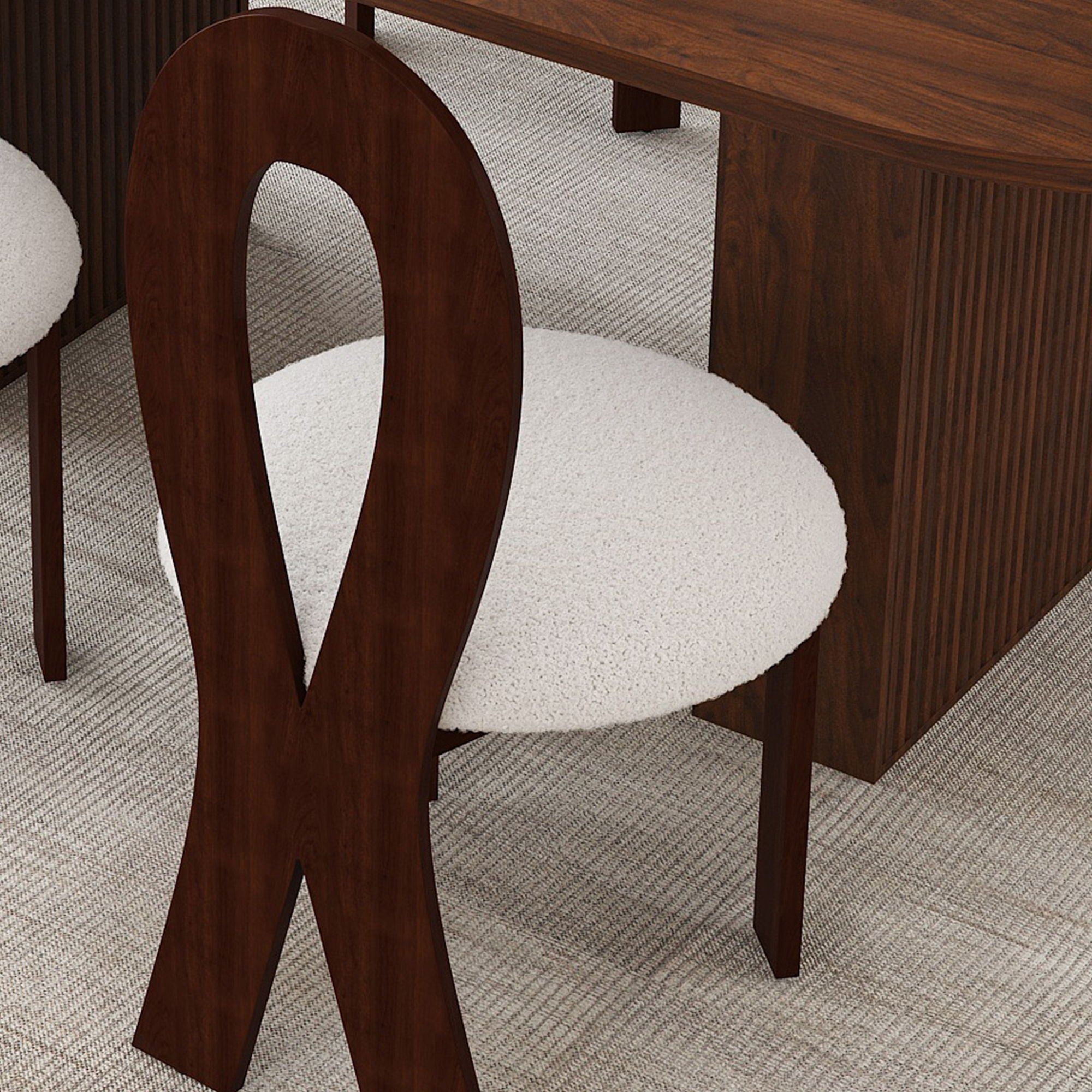Modern Oval Dining Table With Chairs