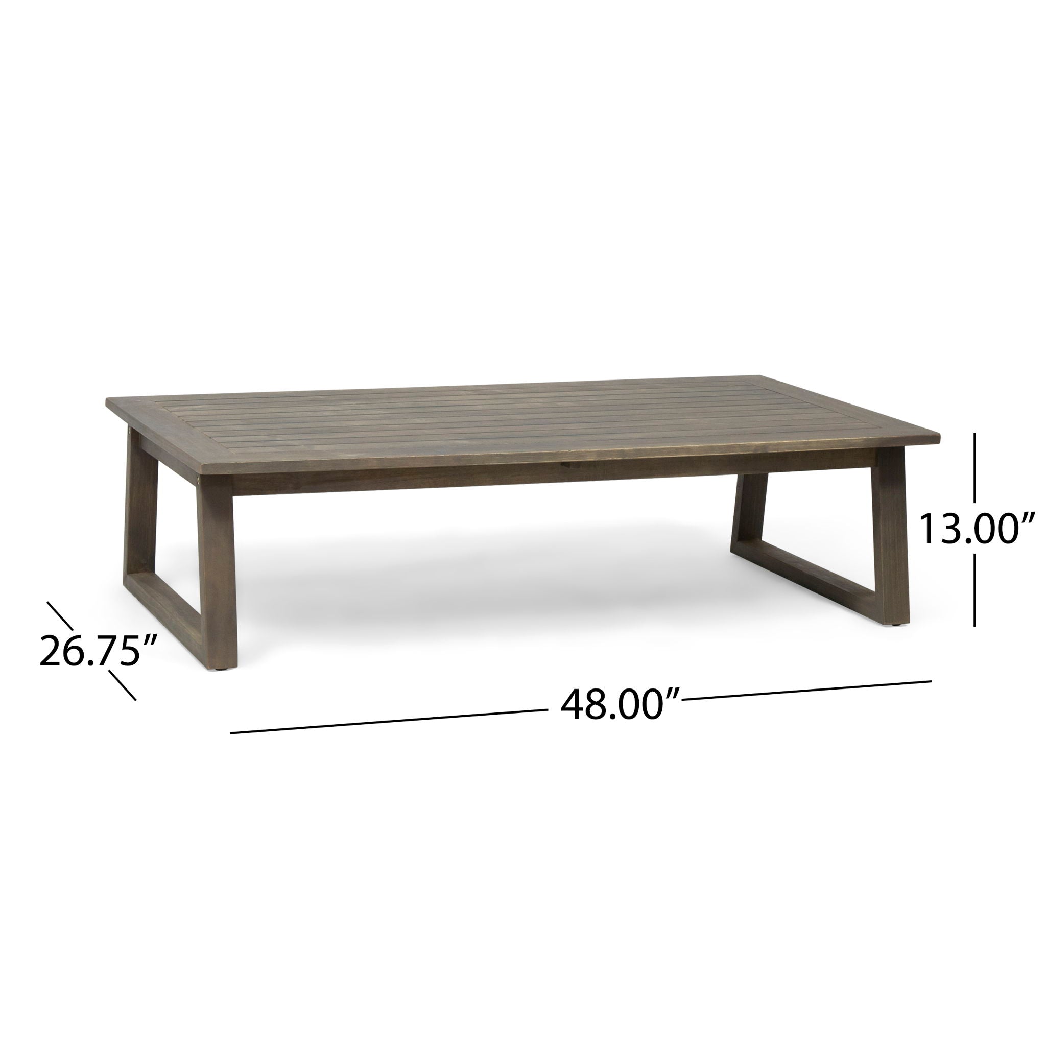 Belgian - Loveseat & Coffee Table Set With Water Resistant Cushions