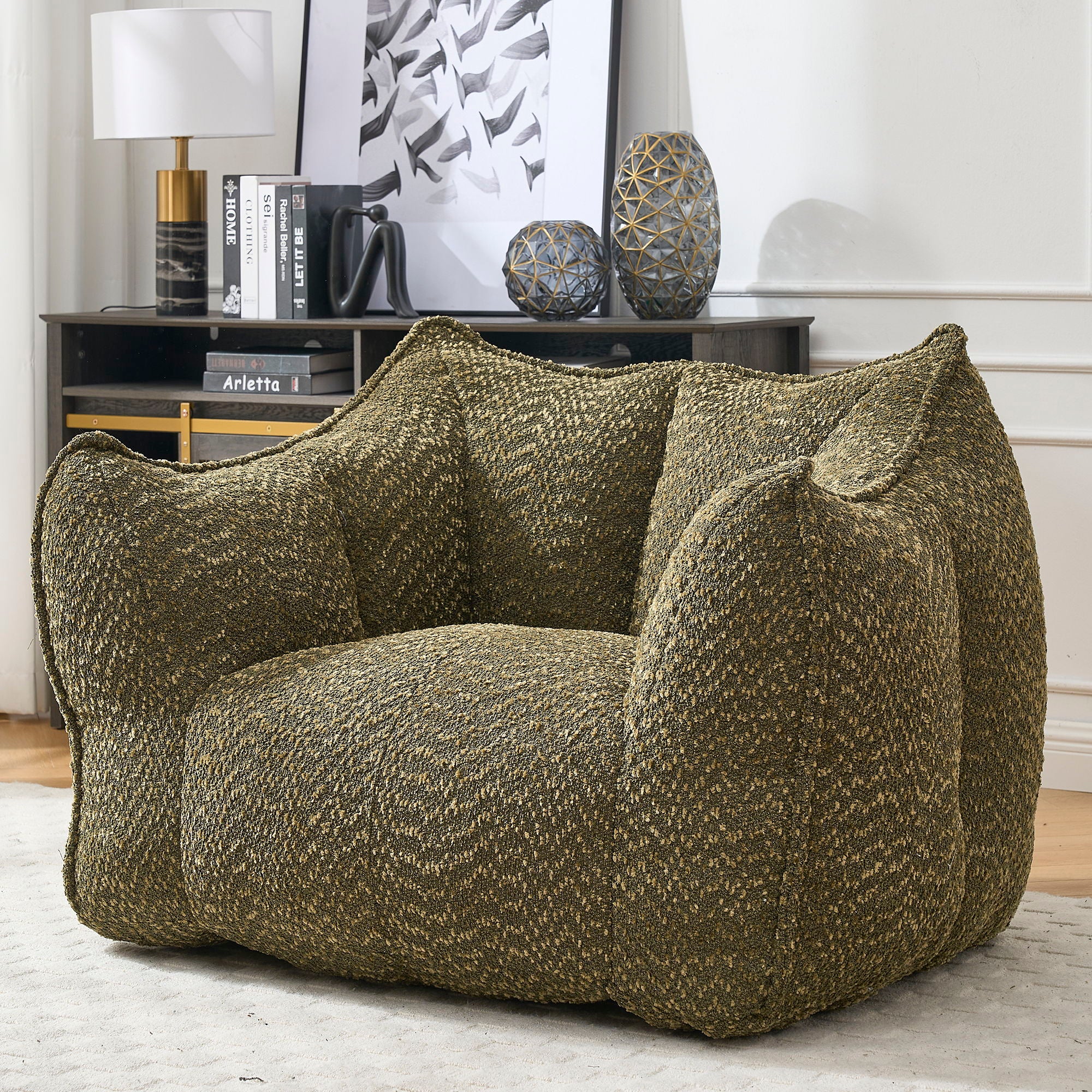 Comfortable Sofa Chairs With Highly Resilient Foam For Living Rooms And Bedrooms