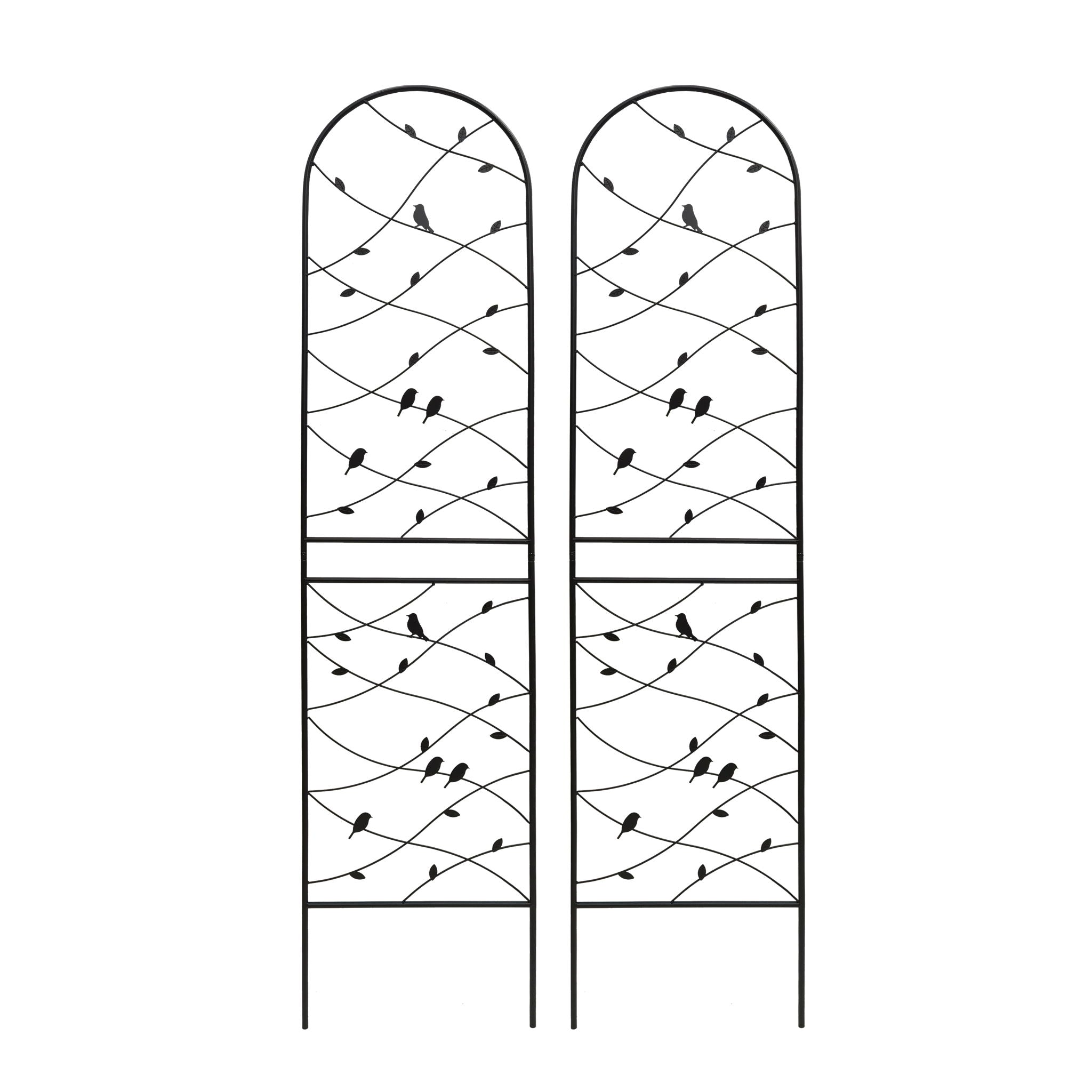 Garden Rustproof Trellis For Climbing Plants