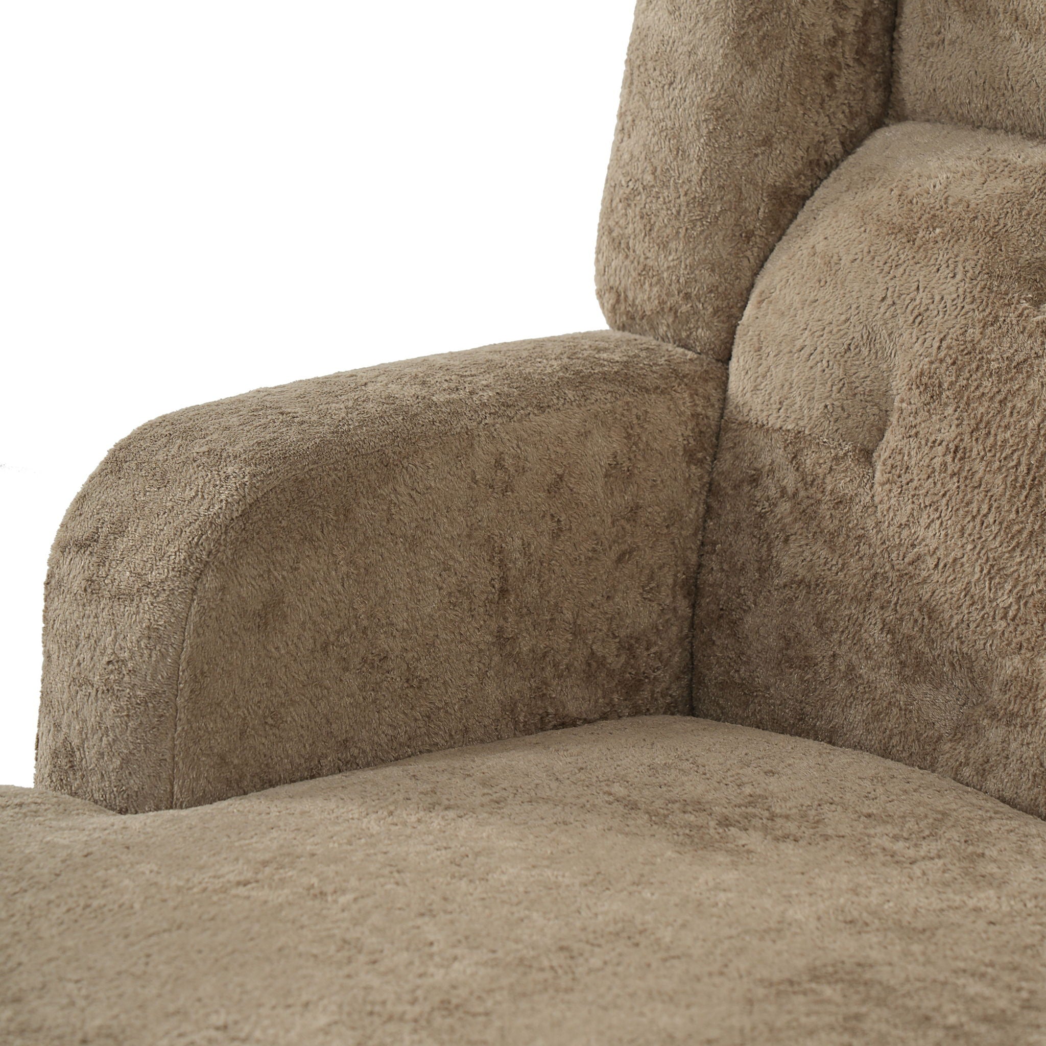 Modern Tufted Upholstered Accent Chair For Living Room
