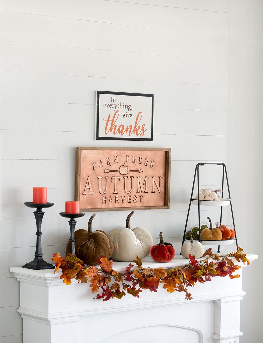 Velvety Pumpkin In Mesh Bag, Bag / 12, For Holiday Harvest Festival Fall Festival & Thanksgiving (Set of 4) - White