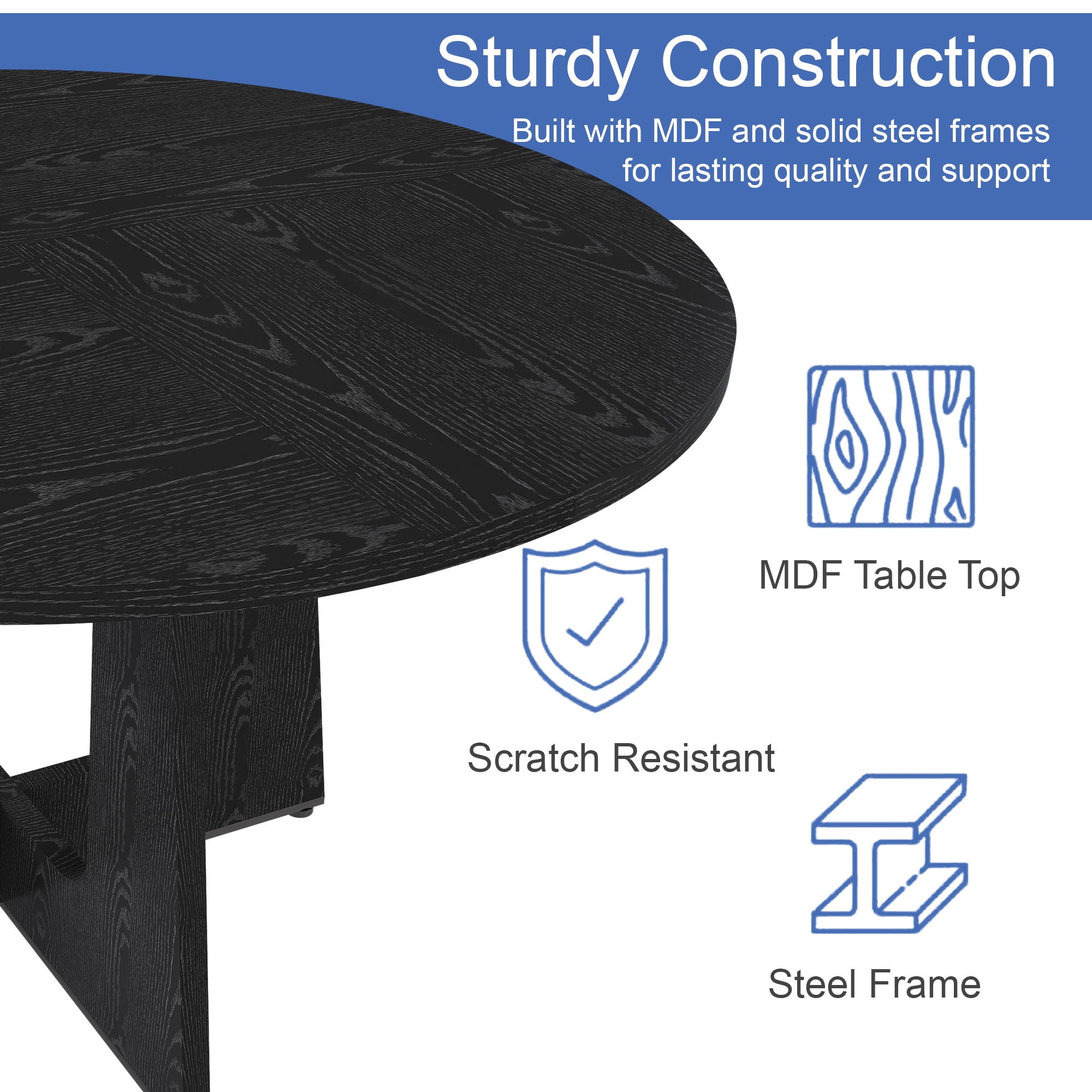 Round Dining Table For 4