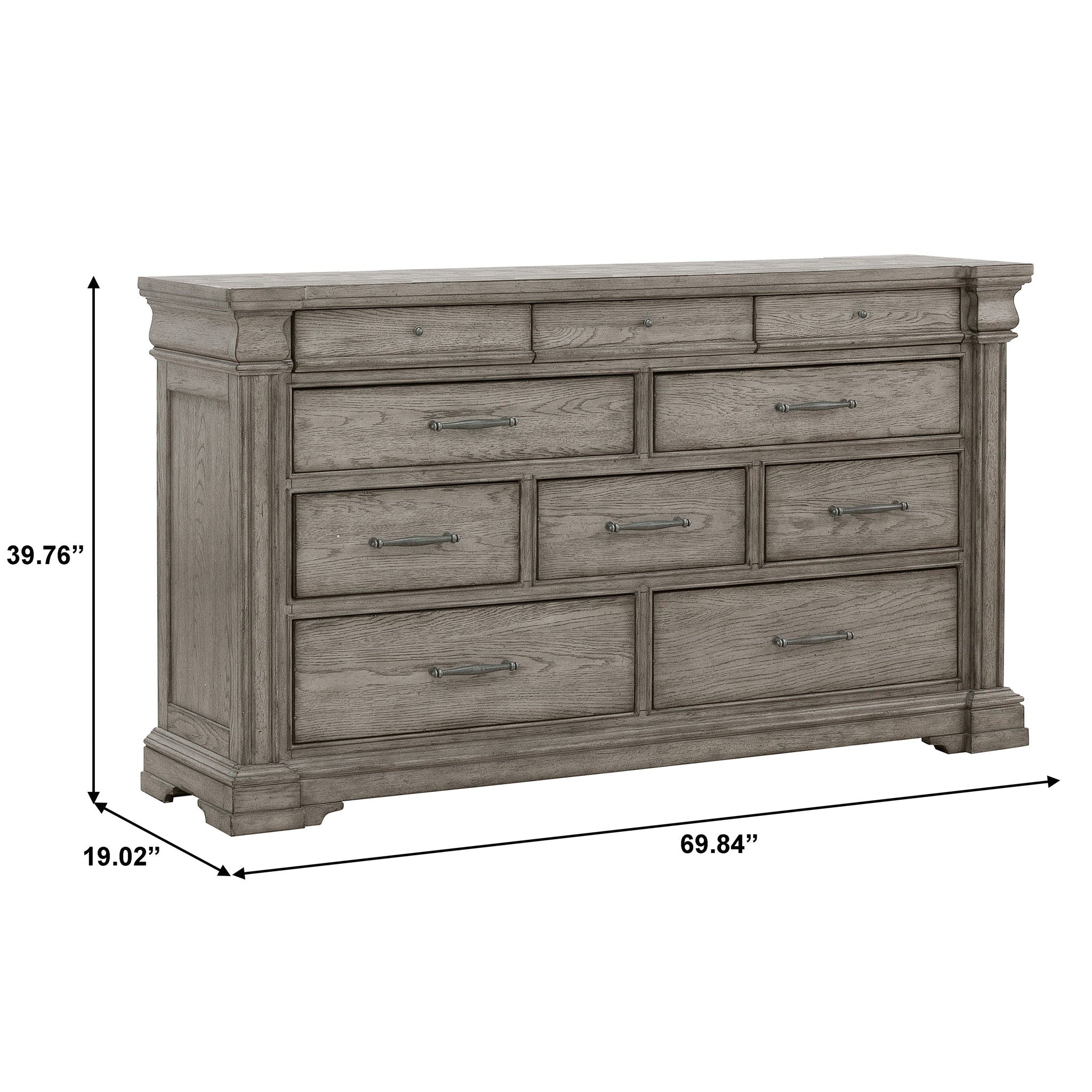 Madison Ridge - 10 Drawer Dresser