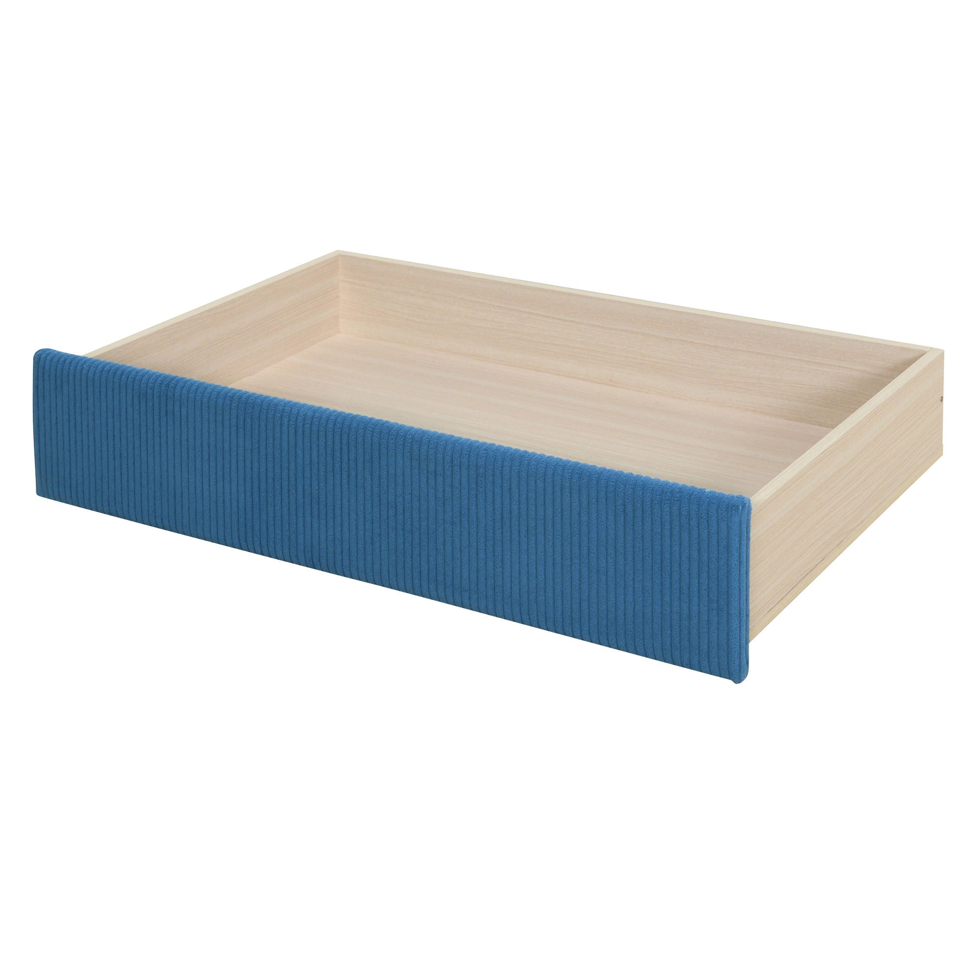 Daybed With Two Drawers And Wood Slat