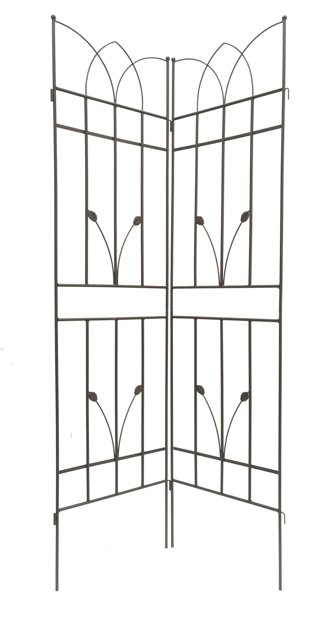 Metal Garden Trellis Rustproof For Climbing Plants Outdoor Flower Support
