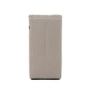 Modrest Adrian - Modern Beige Fabric Dining Chair w/ Castor Wheels