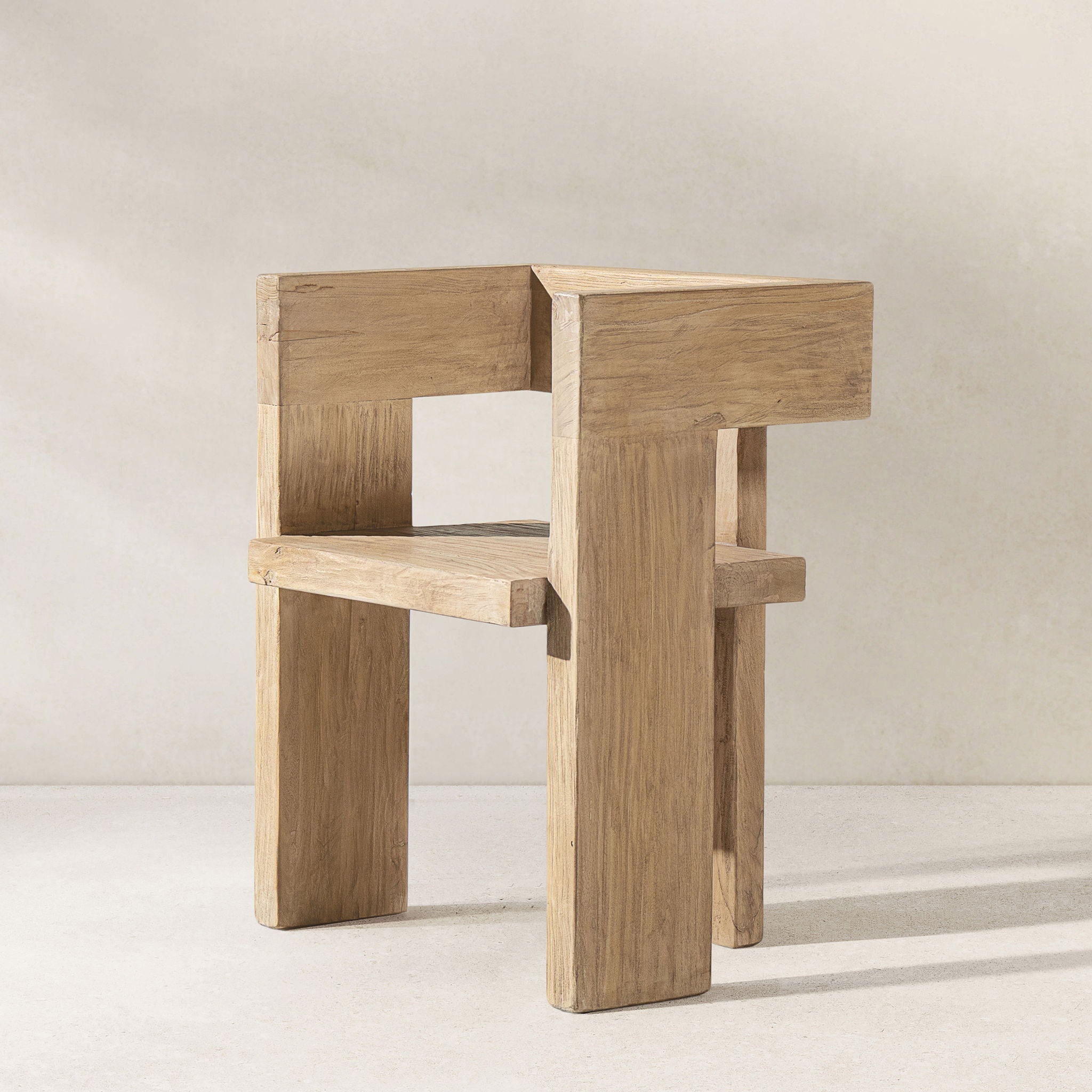 Avenel - Sculptural Block Accent Chair