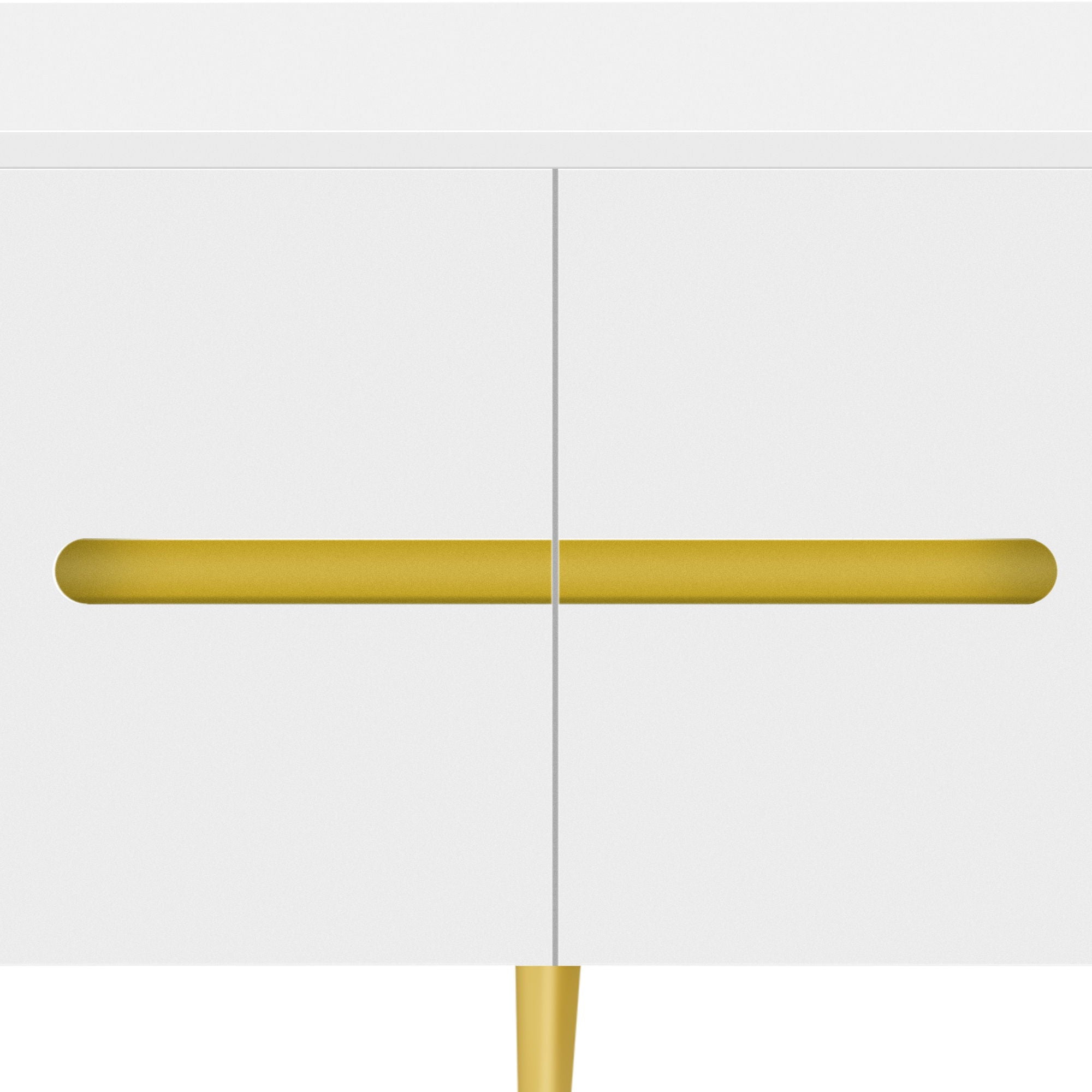 Minimalist TV Stand For TVs Up To 85", Modern Entertainment Center Media Console With 4 Spacious Cabinets For Living Room