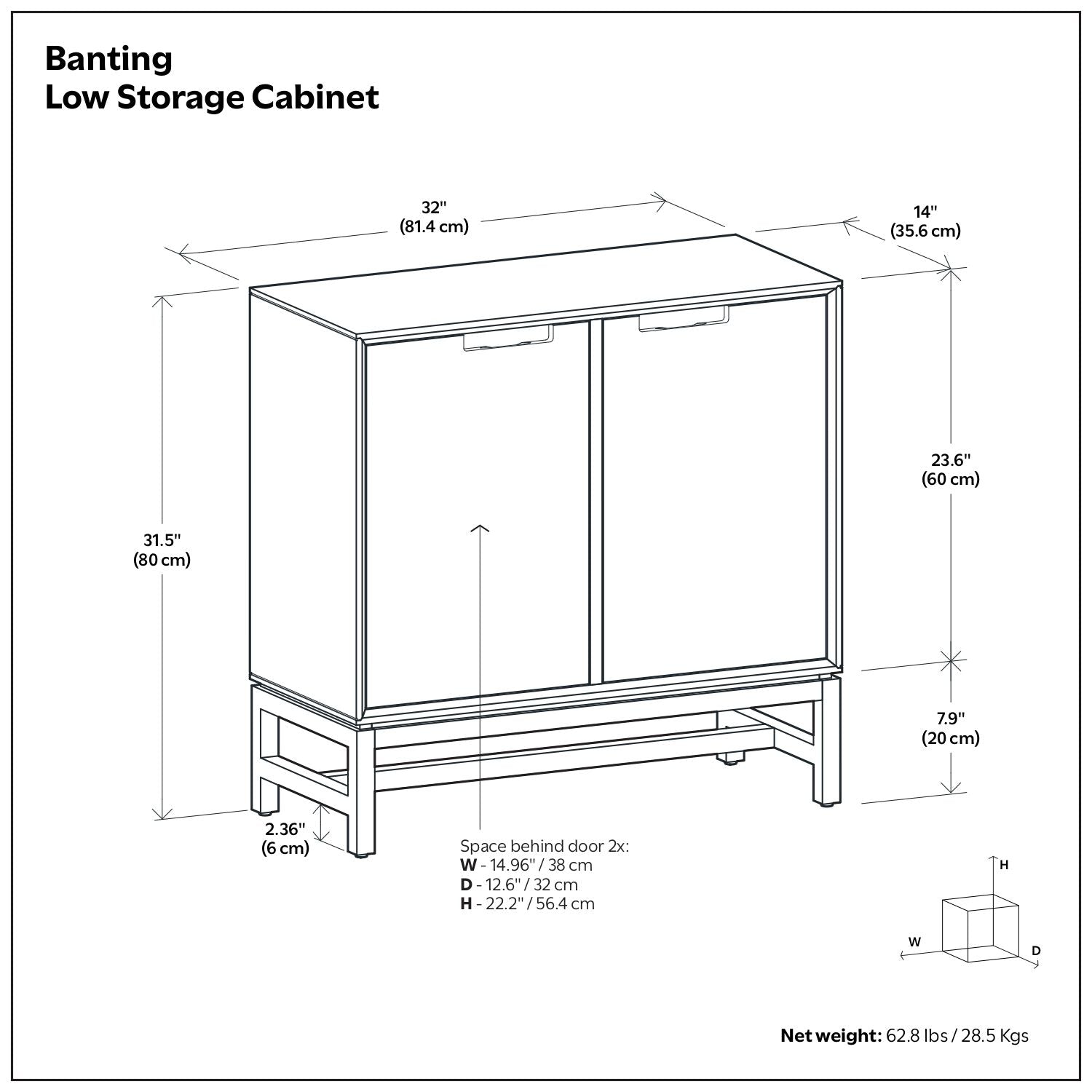 Banting - Storage Cabinet