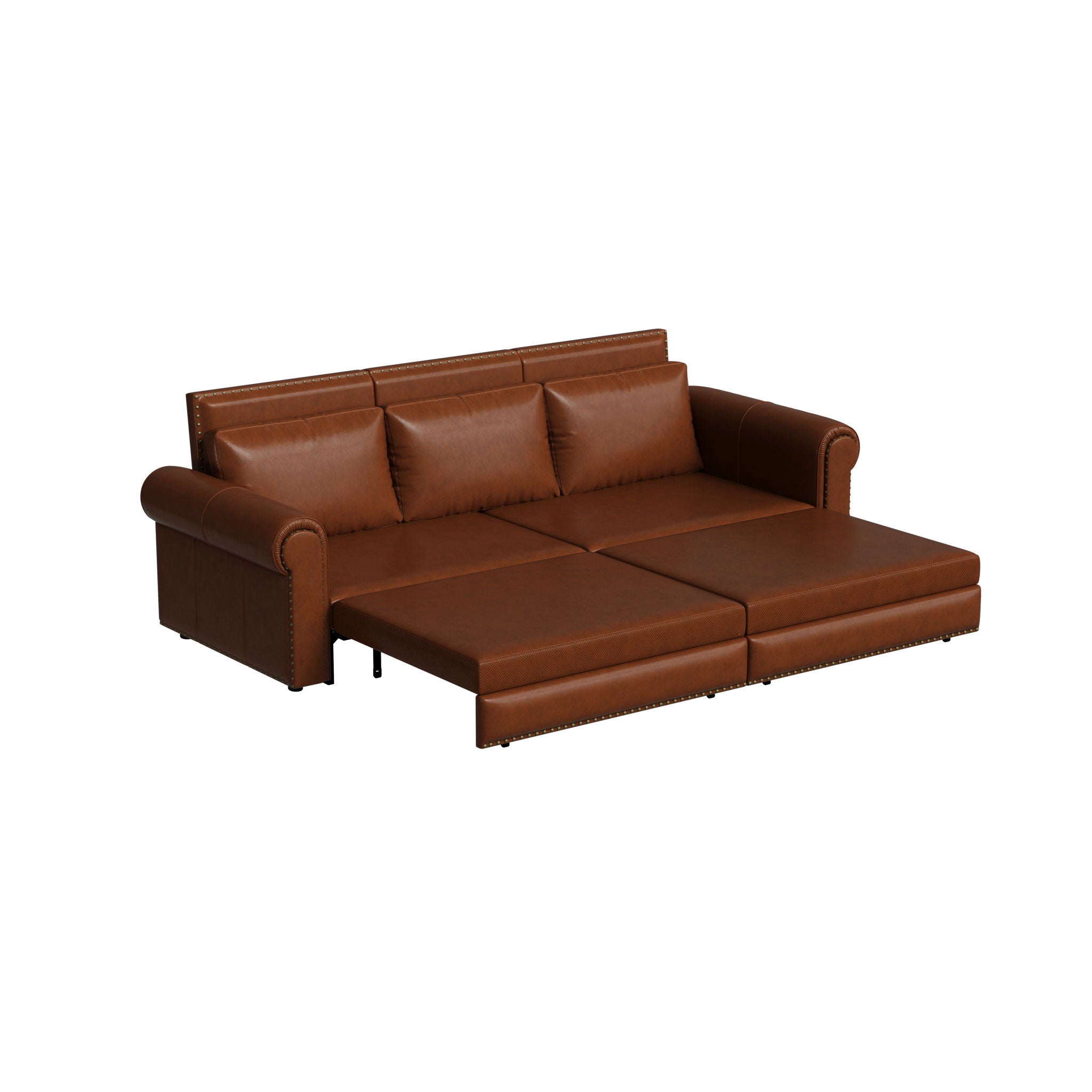 Chesterfield Sofa & Pull Out Bed